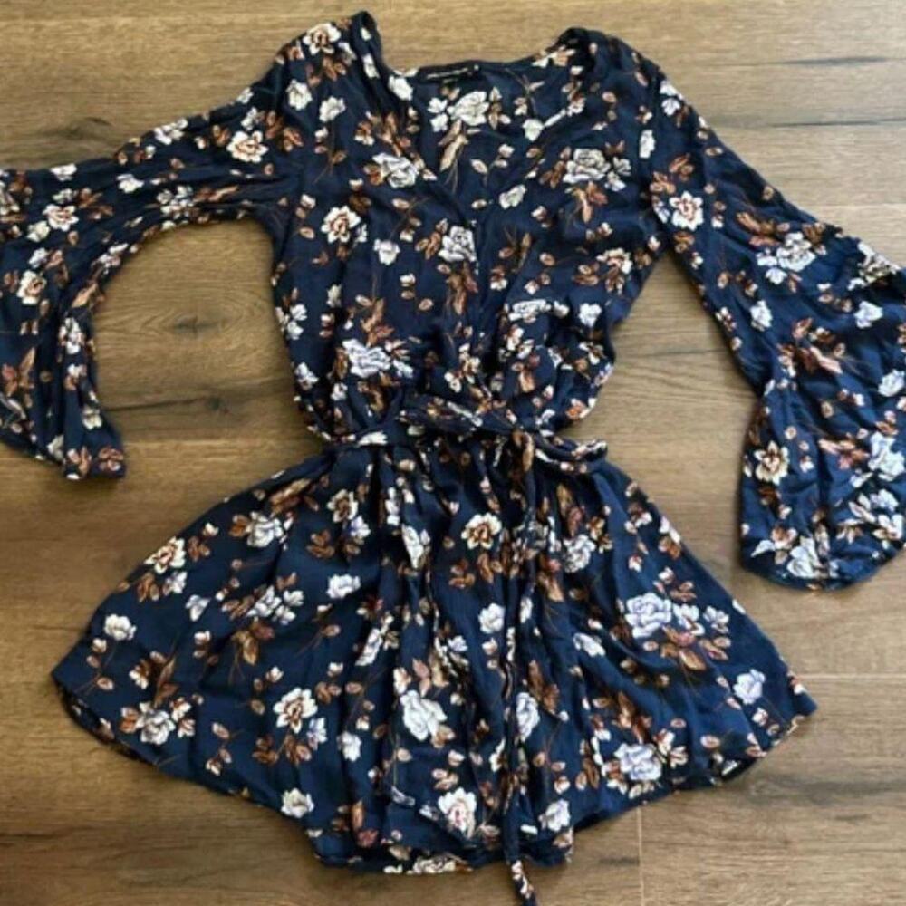 Beautiful american eagle floral wrap